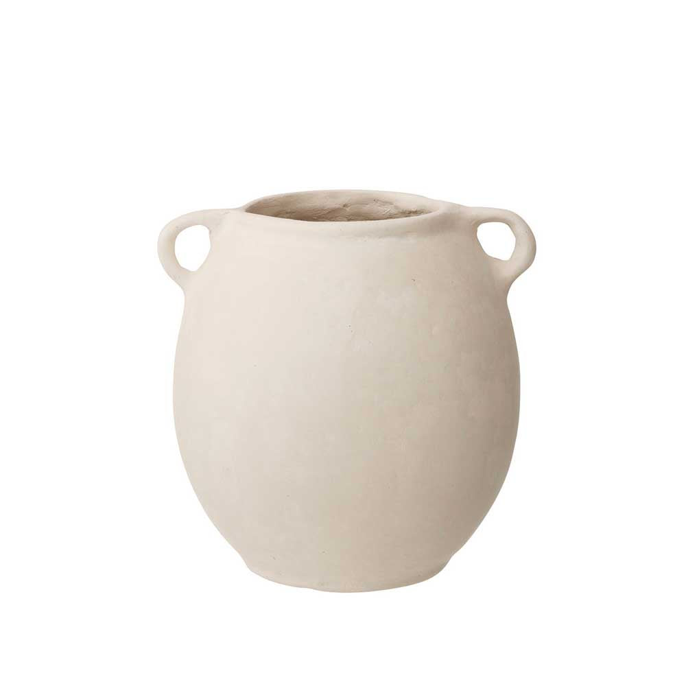 Bungalow Decorative Vase Aura Off white H17,5cm