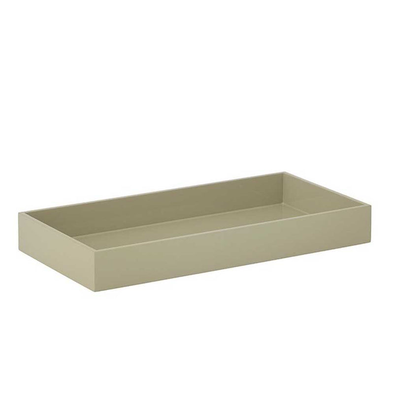 Bungalow Lacquer Rectangular Tray Sand 20x40x5cm