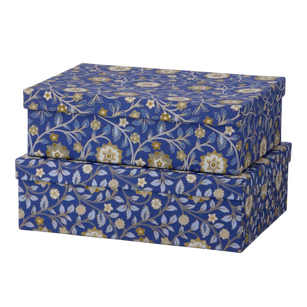 Bungalow Oblong Duo Box L Roja Indigo