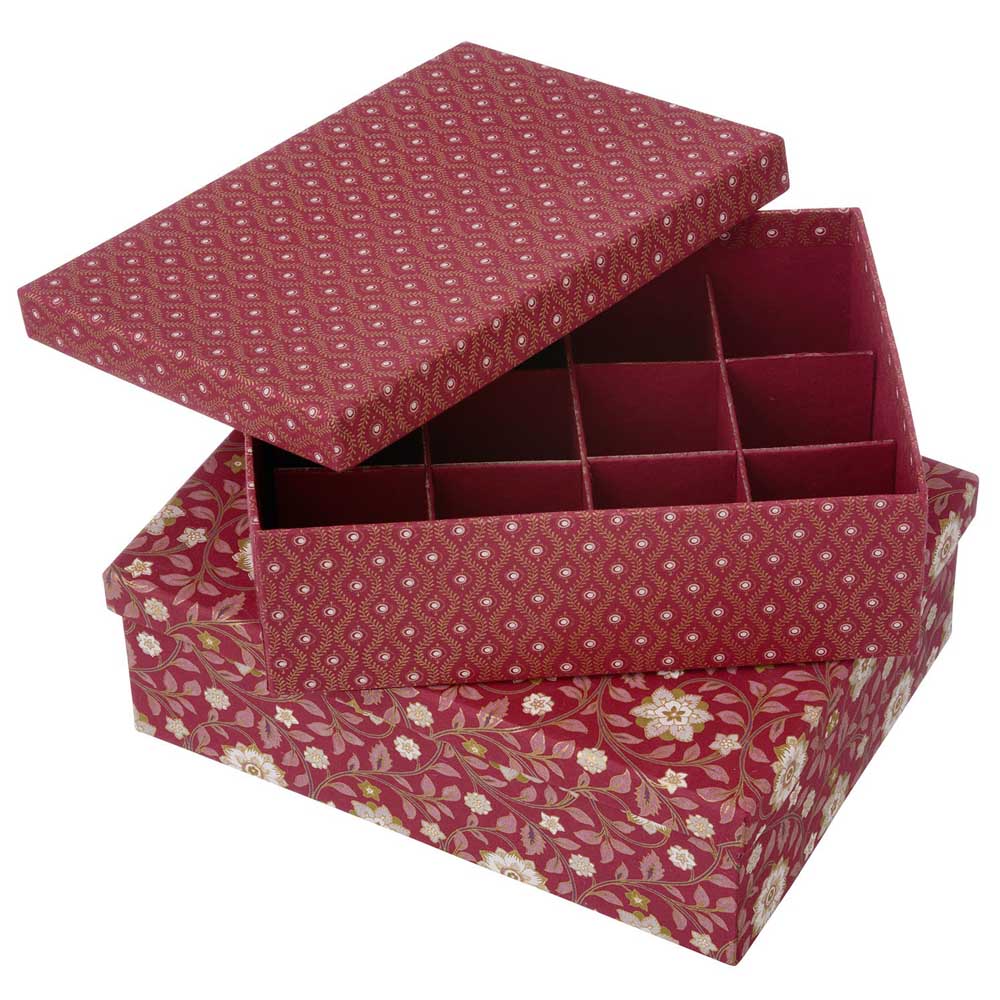 Bungalow Treasure Duo Box med divider Sita Ruby