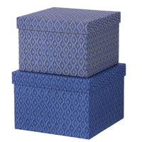 Bungalow Cubic Duo Box M Lulu Indigo