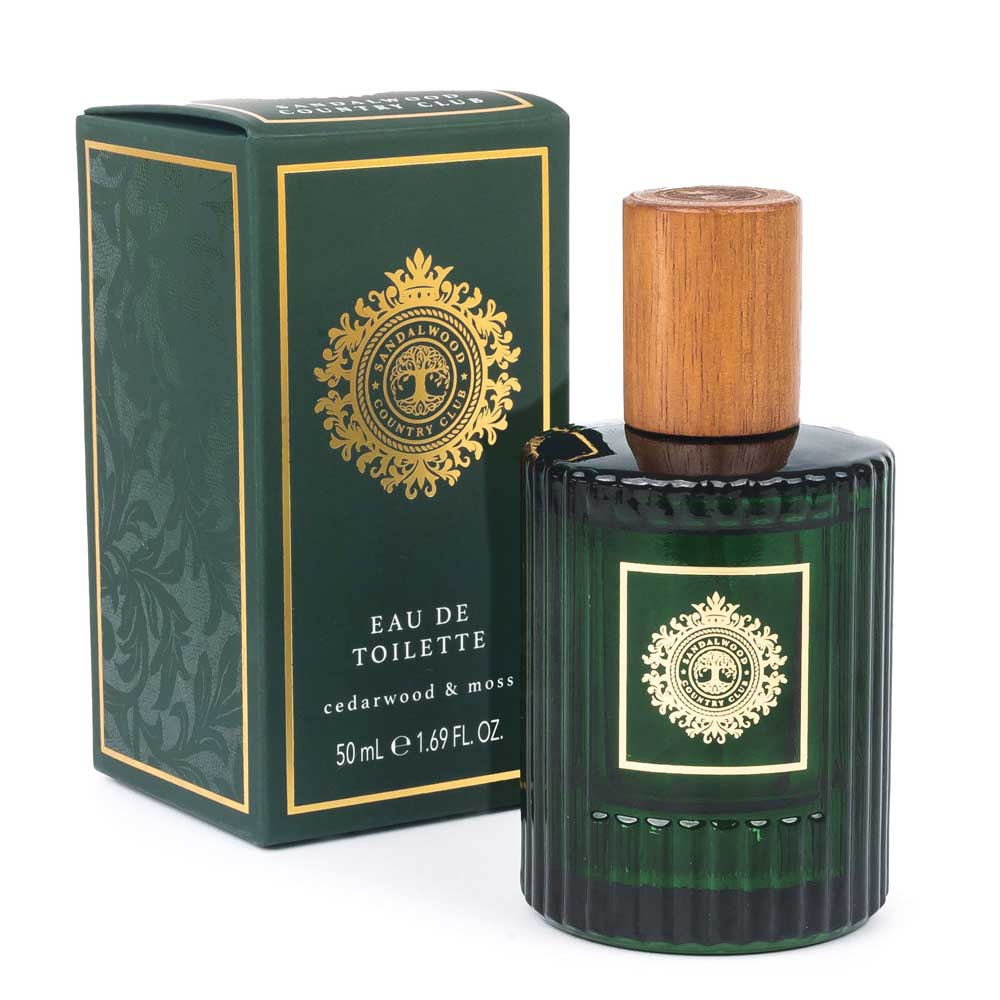 Sandalwood Country Club Cedarwood & Moss Eau De Toilette 50ml