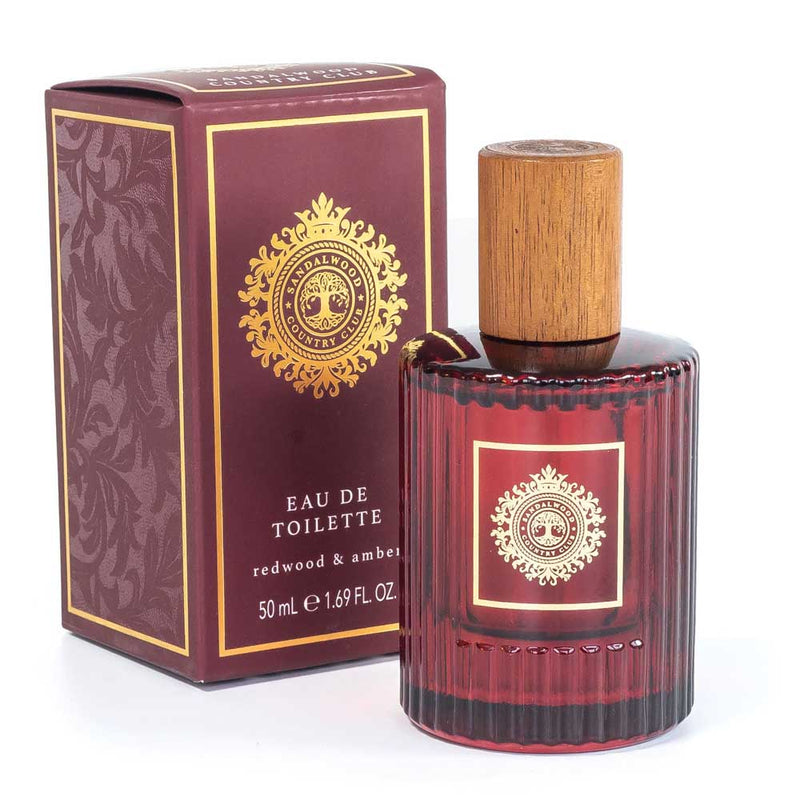 Sandalwood Country Club Redwood & Amber Eau De Toilette 50ml