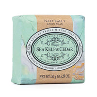 Naturally European Sea Kelp & Cedar Sæbebar 150g