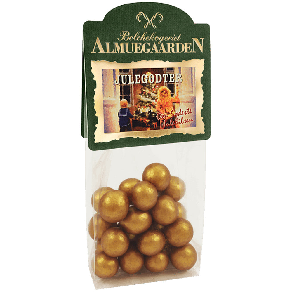 Almuegaarden Chokolade - Lakrids Karamel - Guld 100g