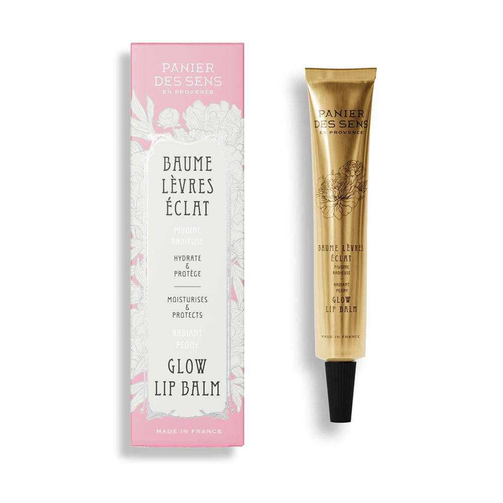 Panier Des Sens Glow Lip Balm Radiant Peony 15ml