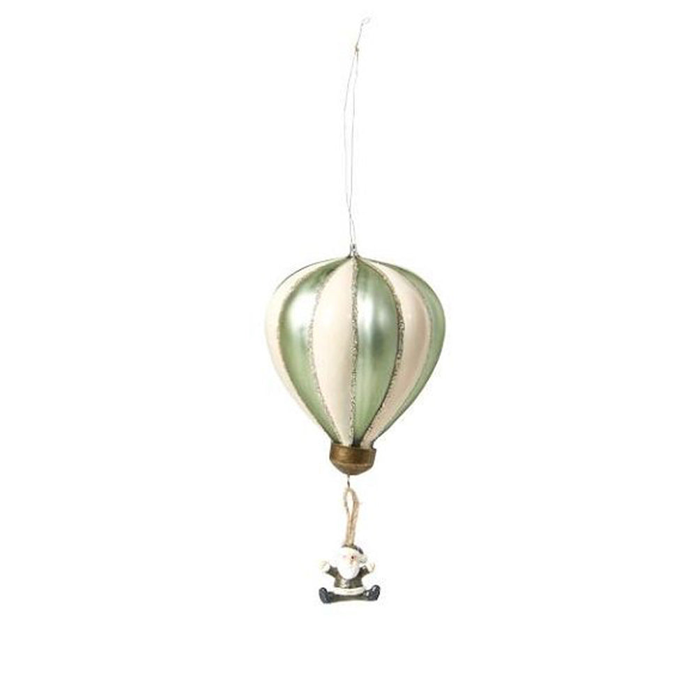 Speedtsberg Ballon m/motiv Light Green Ø8cm Glas