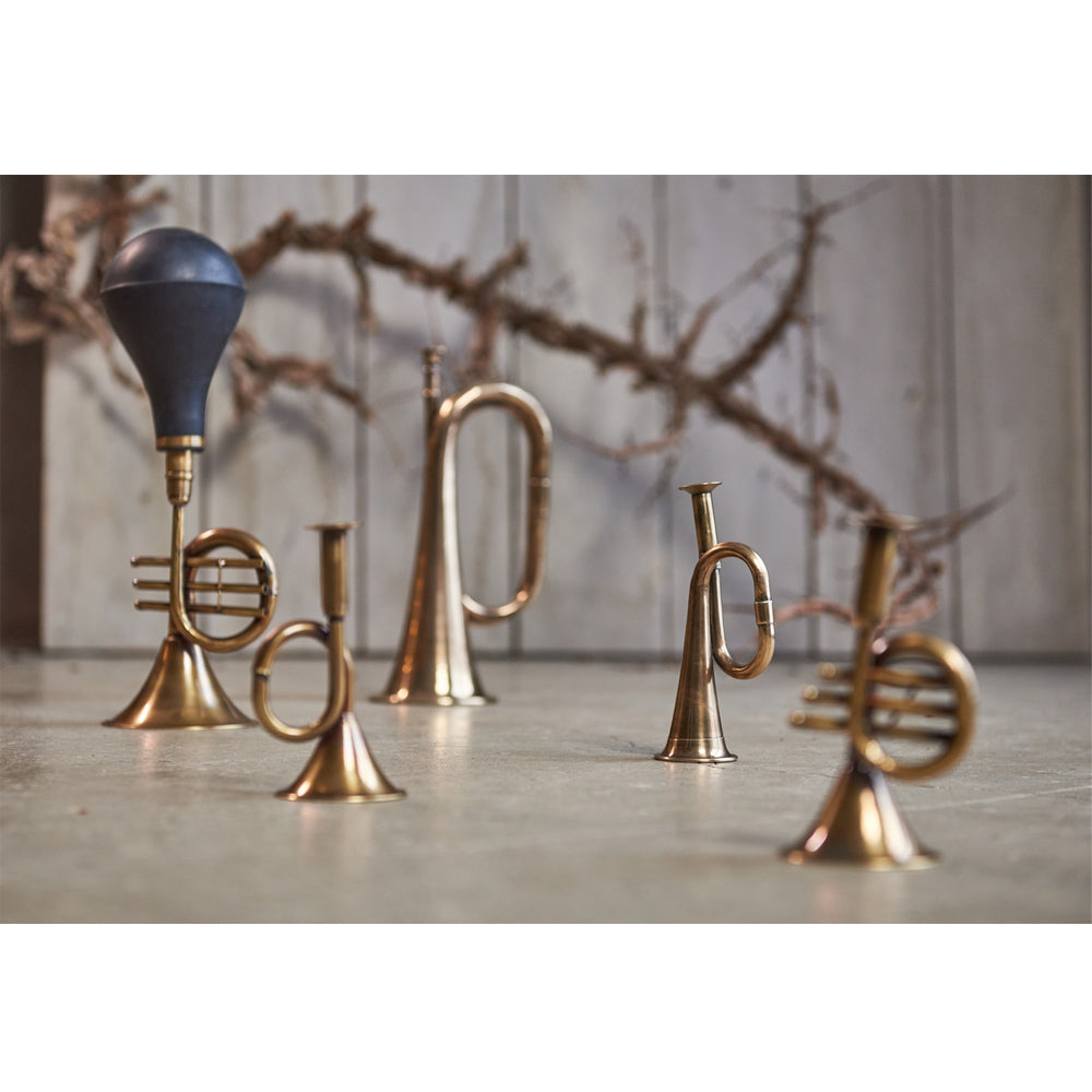 Speedtsberg Horn Deko Antik Brass Metal