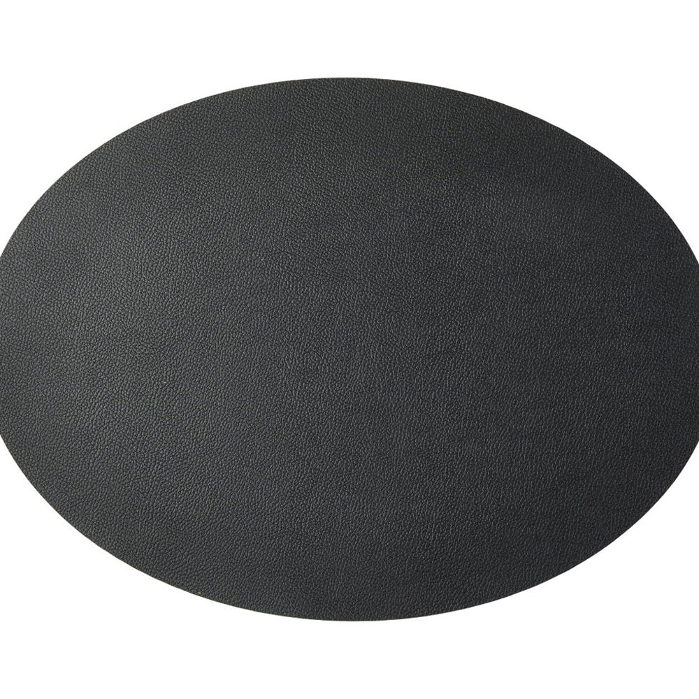 Speedtsberg Dækkeserviet Sort Oval 45x33cm PVC