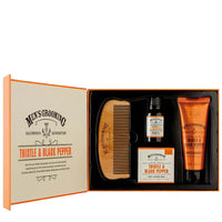 Men´s Grooming Face & Beard care sæt Thistle & Black pepper