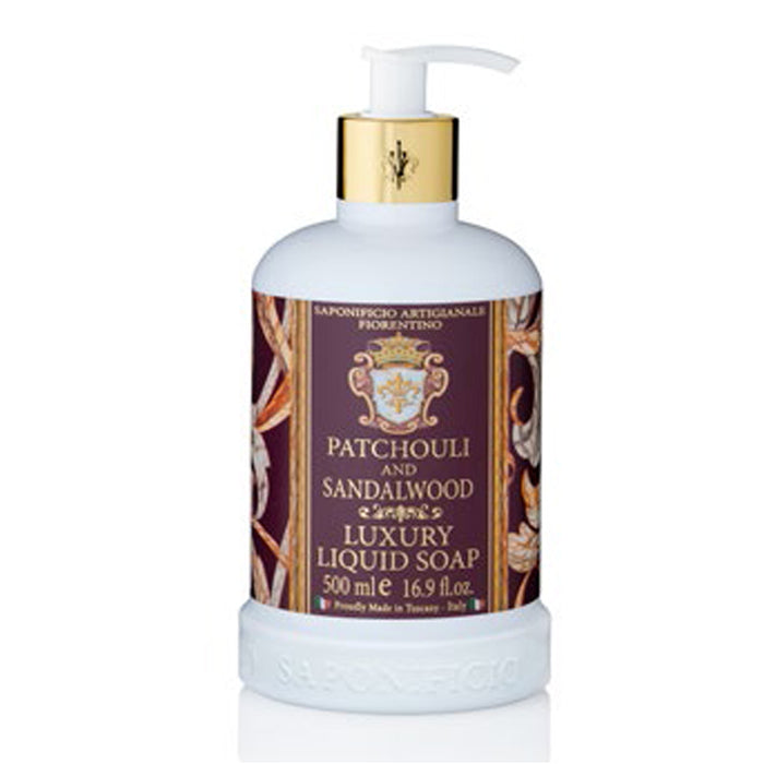 Luksus Håndsæbe Patchouli & Sandelwood 500ml - Flydende 