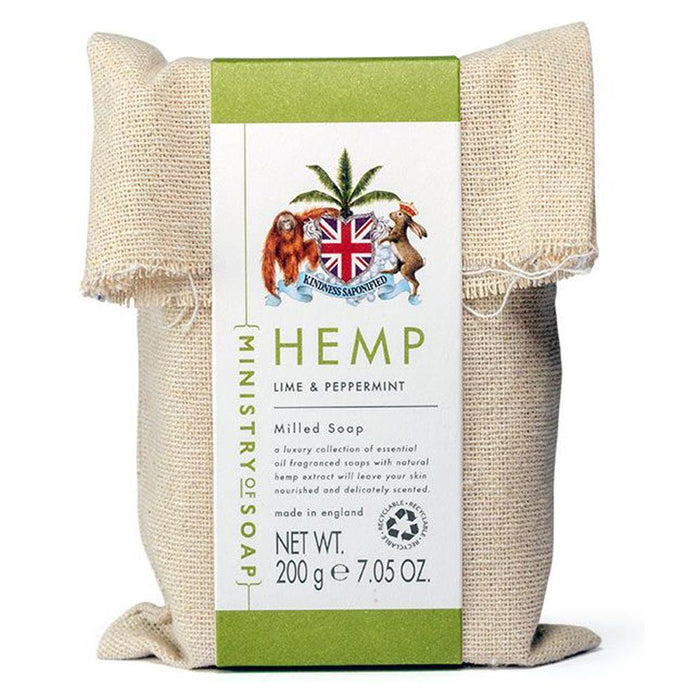 Hemp Lime & Peppermint 200g - Bonsavon