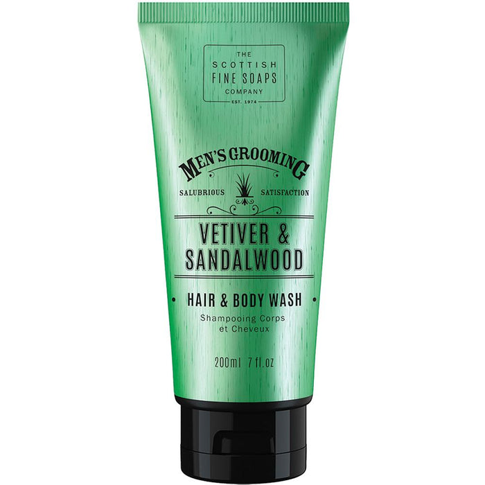 Vetiver & Sandelwood hair & body wash 200ml - Hair & body 